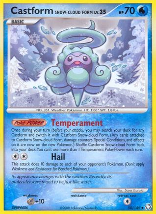 Castform Snow-Cloud Form 050  Legends Awakened - Uncommon