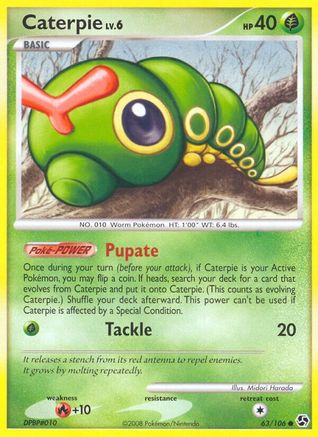Caterpie 063/106  Great Encounters - Common