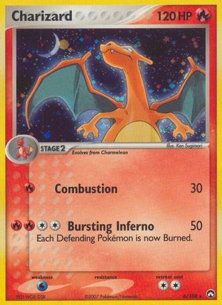 Charizard 006  - Holofoil Power Keepers - Holo Rare