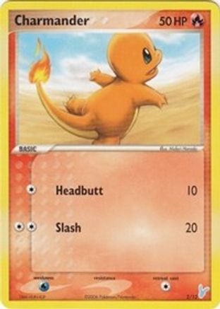 Charmander 002  EX Trainer Kit 2 Plusle & Minun - Common