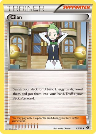 Cilan 086/99  - Reverse Holofoil Next Destinies - Uncommon