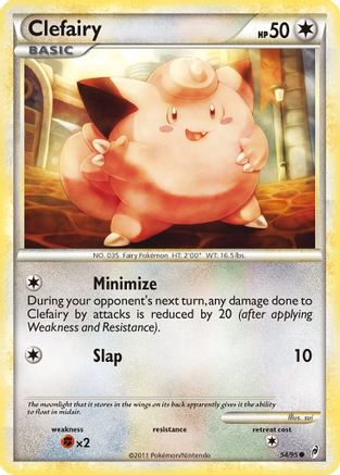 Clefairy 054/95  Call of Legends - Common
