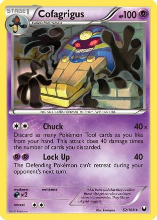 Cofagrigus 052  Dark Explorers - Rare