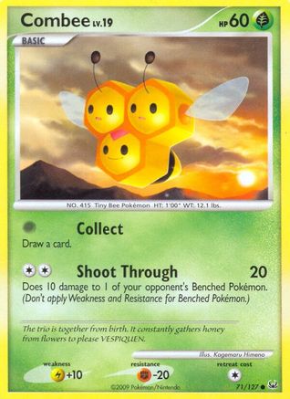 Combee 071  - Reverse Holofoil Platinum - Common
