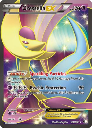 Cresselia EX (143 Full Art) 143  - Holofoil Boundaries Crossed - Ultra Rare