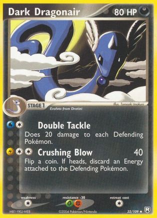 Dark Dragonair 032/109  Team Rocket Returns - Uncommon