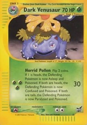 Dark Venusaur 007  Best of Promos - Promo
