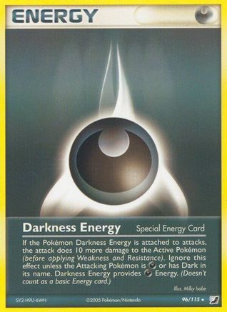 Darkness Energy (Special) 096  Unseen Forces - Rare