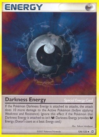 Darkness Energy 129  - Reverse Holofoil Secret Wonders - Uncommon