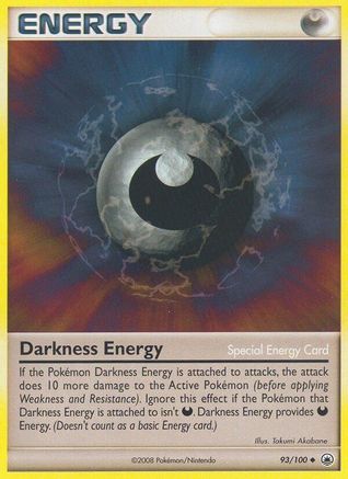 Darkness Energy 093/100  Majestic Dawn - Uncommon