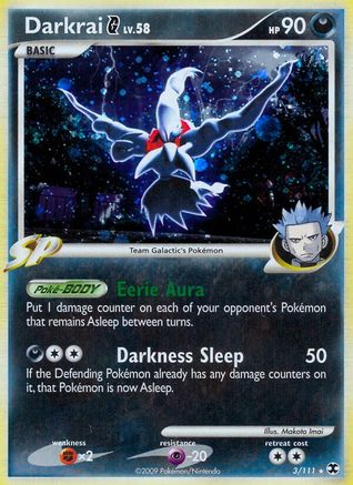 Darkrai G 003  - Holofoil Rising Rivals - Holo Rare