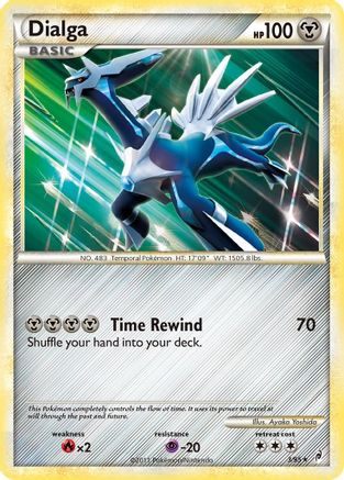 Dialga 003  - Holofoil Call of Legends - Holo Rare