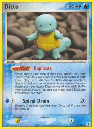 Ditto 064/113  - Reverse Holofoil Delta Species - Common