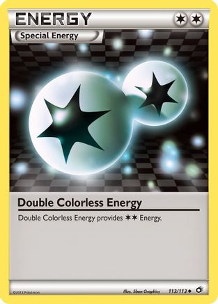 Double Colorless Energy 113/113  Legendary Treasures - Uncommon