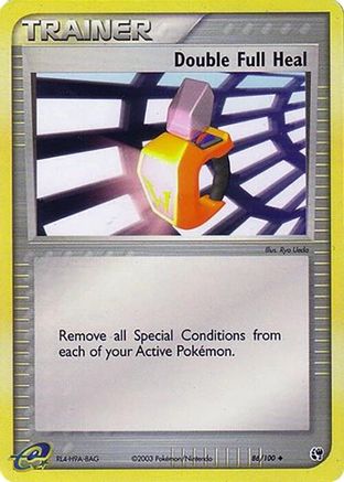 Double Full Heal 086  Sandstorm - Uncommon