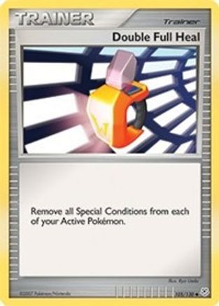 Double Full Heal 105  - Reverse Holofoil Diamond and Pearl - Uncommon