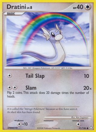 Dratini 091  Legends Awakened - Common