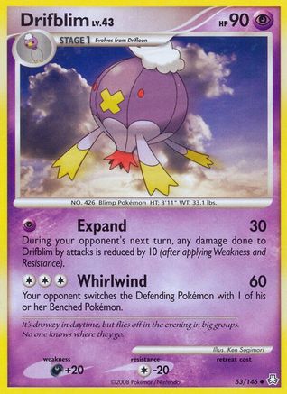 Drifblim 053  - Reverse Holofoil Legends Awakened - Uncommon