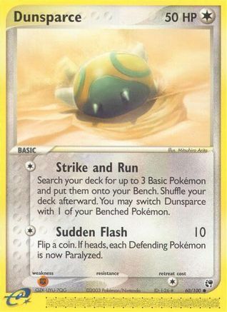 Dunsparce 060/100  Sandstorm - Common