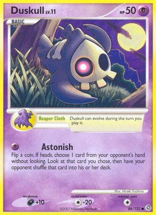 Duskull 086/132  Secret Wonders - Common