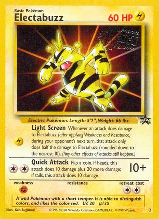 Electabuzz (Movie Promo) 002/53  WoTC Promo - Promo
