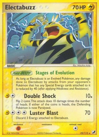 Electabuzz 022/115  Unseen Forces - Rare
