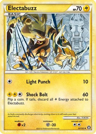 Electabuzz 033/102  Triumphant - Uncommon