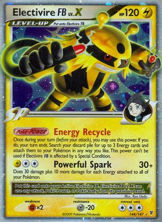 Electivire FB Lv.X 144  - Holofoil Supreme Victors - Ultra Rare