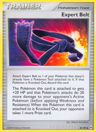 Expert Belt 087/99  - Reverse Holofoil Arceus - Uncommon