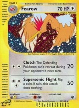 Fearow (11) 011  - Reverse Holofoil Expedition - Holo Rare