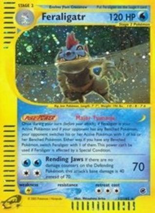 Feraligatr (12) 012  - Reverse Holofoil Expedition - Holo Rare