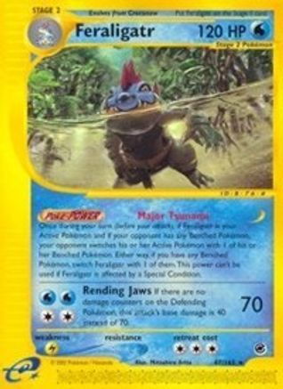 Feraligatr (47) 047  Expedition - Rare