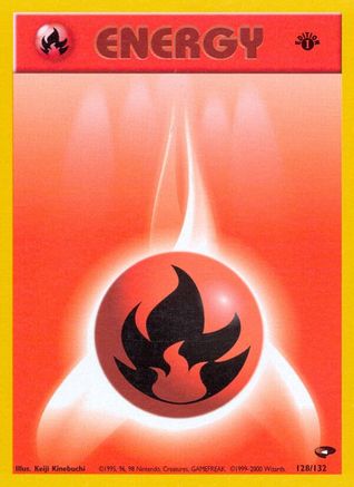 Fire Energy 128/132  - Unlimited Gym Challenge - Common