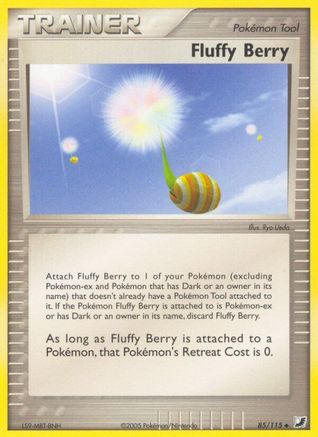 Fluffy Berry 085  - Reverse Holofoil Unseen Forces - Uncommon