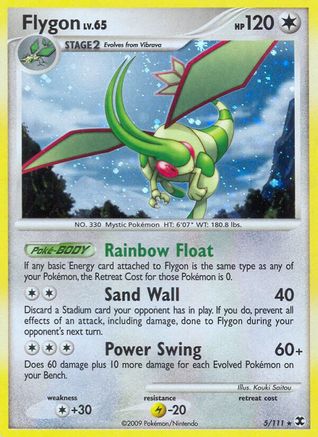 Flygon 005  - Holofoil Rising Rivals - Holo Rare