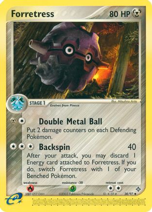 Forretress 028  Dragon - Uncommon