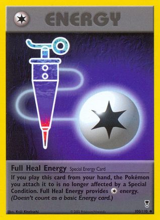 Full Heal Energy 100/110  - Reverse Holofoil Legendary Collection - Uncommon