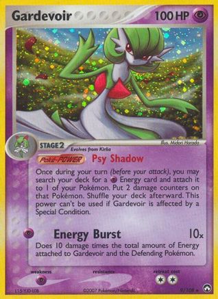 Gardevoir 009/108  - Holofoil Power Keepers - Holo Rare