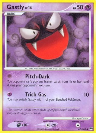 Gastly 062/100  Stormfront - Common