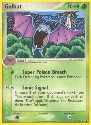 Golbat 043/113  Delta Species - Uncommon