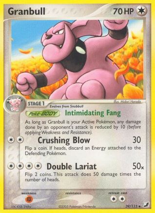 Granbull 039  Unseen Forces - Uncommon