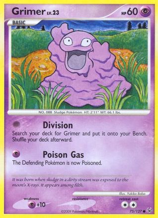 Grimer 075  Platinum - Common