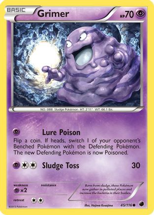 Grimer 045  Plasma Freeze - Common