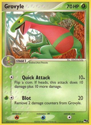 Grovyle 007  POP Series 4 - Uncommon