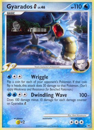 Gyarados G 030  Platinum - Rare