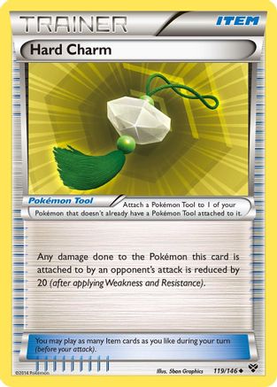 Hard Charm 119/146  XY Base Set - Uncommon