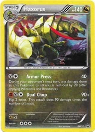 Haxorus BW57  - Holofoil Black and White Promos - Promo