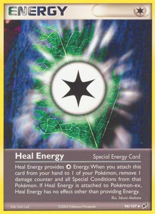 Heal Energy 094  - Reverse Holofoil Deoxys - Uncommon