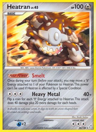 Heatran (30) 030  Legends Awakened - Rare