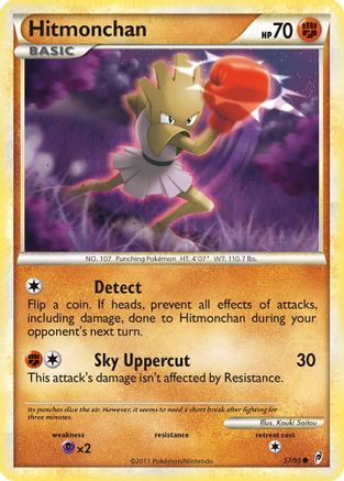 Hitmonchan 057/95  Call of Legends - Common